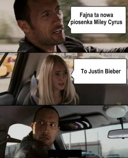 suchar, Justin Bieber, Miley Cyrus